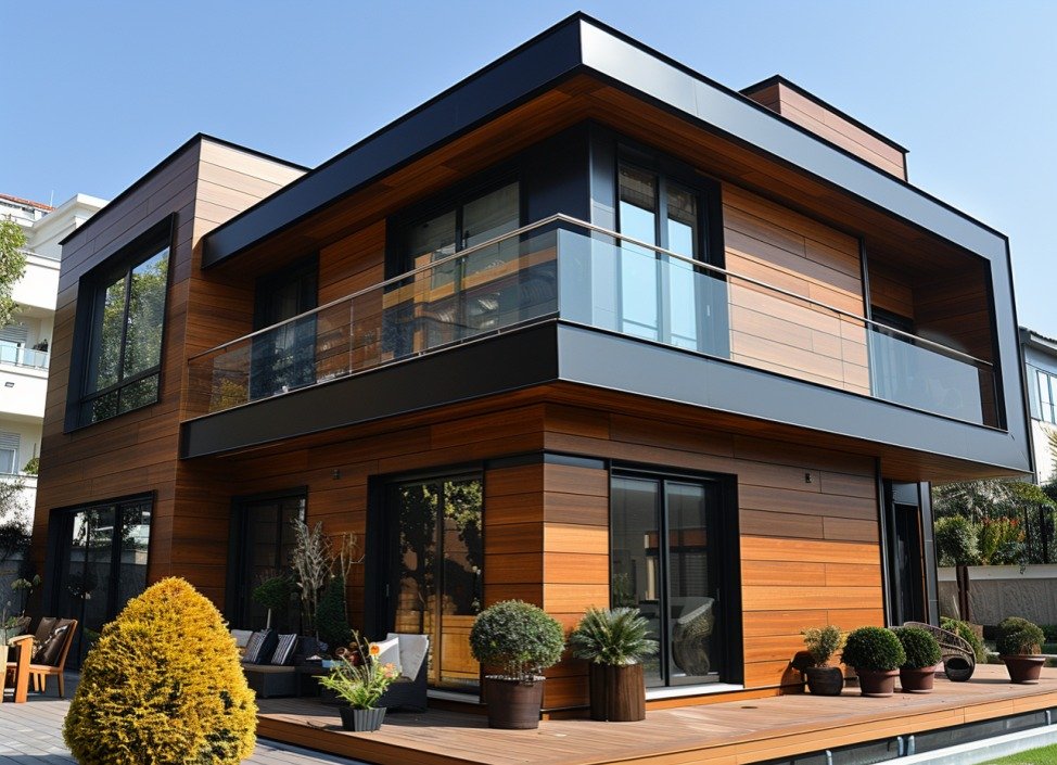 aluminum exterior woodgrain