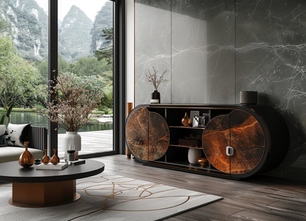 interior marble stone aluminum trim coils