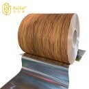 aluminum coils woodgrain