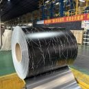 marble stone grain aluminum trim coils