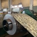 marble stone grain aluminum trim coils