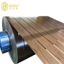 Aluminum coils wood grain